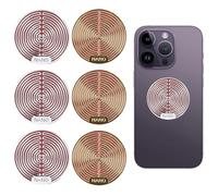 6 Pièces Patch Anti Ondes Portables Autocollants Anti-Radiations EMF Anti - Rayonnement Autocollant Anti Ondes Antiradiation, Radioprotection pour Téléphones Portables, Ordinateurs Portables
