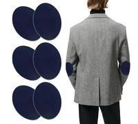 6 Pièces Patch Thermocollant pour Coude Pull, Patch Réparation Genoux Pantalon, Coudiere a Coudre Durable et Lavable Parfaits pour Réparation et Décoration de Vêtements pour Tous Tissus (11 x 14cm)