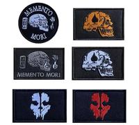 6 Pièces Patchs Punisher Patchs Militaires Tactique Militaire Magic Patch Patch à Motif de Crâne Patch Tactique avec Crochet et Boucle Pour Vêtements Tactiques de Paintball, Sac à Dos, Gilet Uniforme