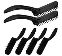 6 Pièces Peigne a Queue, Hair Brush Accessoire De Coloration, Peigne Et Pochoir pour Coloration Par Mèches, Cheveux Teints, Coiffure Peignée, Outils De Coiffure, pour Famille, Salon De Coiffure