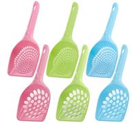 6 Pièces Pelle À Litière Pour Chat, Pelle À Caca Pour Chat, Pelle À Caca Pour Chat, Pelle À Litière Pour Chat, Pelle À Litière À Maille Fine, Outil De Nettoyage Des Caca D'Animaux De Compagnie