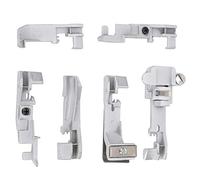 6 Pièces Pied-de-biche, 14U 14CG754 Ensemble Ménager pour Jersenadeln Surjeteuse Multifonction Surjeteuse