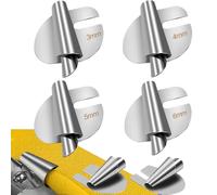 6 Pièces Pied Ourlet Roulé Machine à Coudre, Pied de Biche Universel Machine a Coudre pour Ourlet, Accessoires Couture pour Machines à Coudre Pied Presseur Ourlet Roulé, pour La Maison (3/4/5/6 Mm)