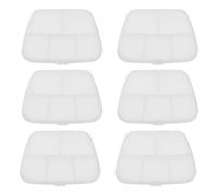 6 Pièces Pilulier Compact en PP à 5 Compartiments pour Étudiants | Format Portable, Compartiments Indépendants, Usage Bureau et École, Rangement Quotidien de Cinq Jours