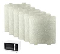 6 Pièces plaque mica micro ondes，Plaque en mica pour réparation de micro-ondes，plaque de micro de Remplacement pour micro， Guide d'ondes Hyperfréquences Réparation Accessoire(108 X 99mm)