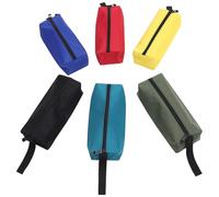 6 Pièces Pochette à Outils Étanche avec Fermeture Éclair, Oxford | Organisateur Polyvalent pour Bricolage, Usage Pro, pour Clés et Outils, Style Simple et Pratique