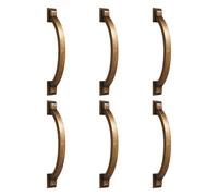 6 Pièces Poignées De Garde-robe Mises À Niveau Élégantes Poignées Antirouille Mises À Niveau D'installation Rapide Pour Armoires De Chambre À Coucher Tiroirs De Commode Poignées De Tiroir