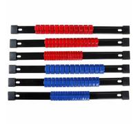 6 Pièces Porte-douille Multifonction Abs 43 Clips pour 1/4 3/8 1/2