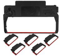 6 Pièces Porte-Ruban D’imprimante Erc30/34/38 Noir en Plastique | Pièce pour Caisse et Imprimante Tm-u220 U230 U210 U370 U300c, Structure Simple, Installation sans Effort