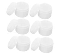 6 Pièces Pot de Crème de Voyage 100ml en Pp, Boîte Blanche
