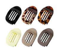 6 Pièces Pour Épingle À Cheveux Pour Femmes, Accessoires Coiffants, Épingle À Cheveux En Plastique, Épingle À Cheveux Fixe De Coiffure, Épingle À Cheveux Sans Glissement.