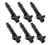 6 Pièces Pour Laguna V6 3.0L 2000-2009 Bobines D'allumage OEM 9633001580 9664401880 597094 Système D'allumage Chauffage Auto