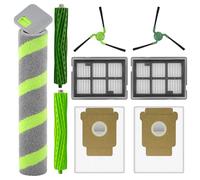 6 pièces pour Max 705 Combo Pièces de rechange Pour l'aspirateur robot Max 705 Combo : 2 brosses rotatives, 1 serpillère rotative, 2 filtres, 2 sacs à poussière, 2 brosses latérales.