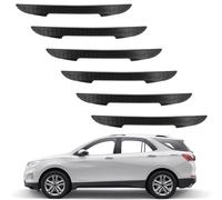6 Pièces Protecteur de Bord de Porte de Voiture, Noir Protection de en PVC, Voiture protecteurs de Porte Joint, Protecteur de Bord de Porte de Voiture, Universel Accessoires de Véhicule