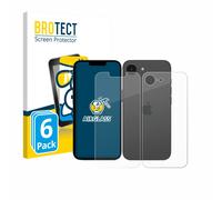 6 Pièces Protection D'écran pour Apple iPhone 17e (Avant+Arrière)