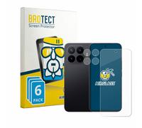 brotect Protection Écran Verre pour Xiaomi 17T Pro (Avant+Caméra) (6 Pièces) Film Protecteur Vitre 9H [Anti-Rayures, Transparent]