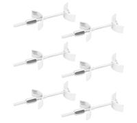 6 Pièces Raccord Plan de Travail, Connecteur de Plan de Travail, 120 mm, Connecteur de Meubles, Vis Assemblage Plan de Travail, pour Assembler, Serrer et Fixer