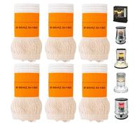 6 Pièces Rechange pour Chauffage À Pétrole, Mèches De Poêle Au Kérosène, Meche Chauffage Petrole, Stove À Pétrole Portable Mèches De Chauffage À Effet De Serre pour Chauffage(95* t2,5 * 180 Mm)