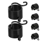 6 Pièces Ressort de Retenue du Marteau Pneumatique Noir pour Burin | Alliage Acier Traité, Rebond Amorti, Modèles 150 190 250, Ateliers Auto et Maçonnerie