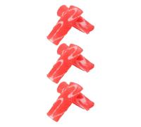 6 Pièces Rouleaux de Viande Réalistes en PVC Rouge | Textures Détaillées, Aspect Fidèle, Usage Réutilisable, Présentation Facile, pour Photographies et Étalages
