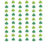 6 Pièces Saint-Patrick Trèfles Banderole Festive,Bannières À Paillettes Vertes pour La Saint-Patrick,Suspendus De Trèfle Bannières De Trèfle,Green Clover Garland Banner Bunting for St Patrick's Day