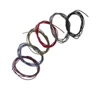 6 Pièces Sangle Élastique pour Carnet de Voyage en Nylon, Fixation | Bandes Souples 6 Couleurs, Surface Lisse sans Bavure, Maintien Sûr pour Paquet et Poignées