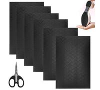 6 Pièces Semelle Antidérapante Patin Antiderapant Chaussure Semelle Exterieure Reparation Cordonnerie Adaptées à Toutes les Tailles Semelle en Caoutchouc Réparation Antidérapante 10 * 15mm