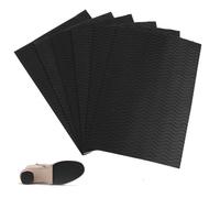 6 Pièces Semelles Antidérapantes Auto-Adhésives pour Chaussures, Patins de Protection pour Semelles, Patin Antiderapant Chaussure, Ondulation Semelles Antidérapantes pour Toutes Pointures