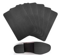6 Pièces Semelles Chaussures Antidérapantes Semelles Auto-Adhésives Extérieure Chaussure Protection Chaussure Autocollant de Réduction du Bruit Antidérapant Semelles à Coller pour Toutes les Tailles