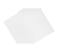 6 Pièces Séparateurs de Vinyle en PP Blanc Onglets Écrits | Organisation Rapide et Collection Nette, pour Étagères Médias et Caisses de Stockage, Style Minimaliste