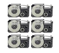 6 Pièces Séries 9mm Étiquette Pour -120 -E300 -60 -100 Kl750b Kl820 Kl750 Kl7200 Imprimante D'étiquettes Bande Thermique Papier