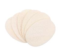 6 Pièces Serviette de Bain Exfoliante en Luffa Dos