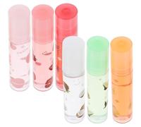 6 Pièces Set de Pommade à Lèvres Transparente