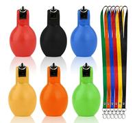 6 Pièces Sifflet À Main, Sifflets Hygiéniques, Sifflets À Pression Sport, Sifflets De Sport Sifflets D'Éducation Physique Pour Sports Basketball Football, Sifflets De Sécurité D'urgence Survial