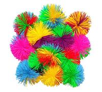 6 Pièces Silicone Moelleux Jonglerie Rebondissant Moelleux Jonglage Balle, Singe Balle Coloré Soulagement du Stress Aire De Jeux Balles Fidget Jouet - Multicolore (Couleur Aléatoire)