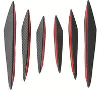 6 Pièces Spoiler de Pare-Chocs Avant pour Enault Master (2010 on), Voiture Becquets Avant, Diffuseur Lèvre Canards Aérodynamique Décoration Extérieur