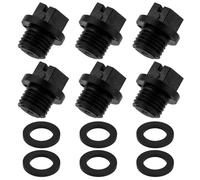 6 Pièces SPX1700FG Bouchon de Vidange pour Piscine, Bouchon Remplacement pour Pompe Piscine avec Joints Compatible avec Hayward Super Pump/Power-Flo LX/Power Flo II/Max Flo