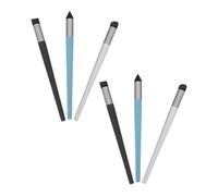 6 Pièces Stylo de Mélange pour Dessin, Manche Plastique, Tête Éponge | Estompeur de Pastel à Huile, Transitions Douces, Poignée Confortable, Outils Portables pour Croquis et Loisirs Créatifs
