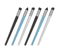 6 Pièces Stylo Estompeur à Éponge Manche en Bois | Transitions Douces, Mélange des Couleurs, Poignée Confortable, Compatible Pastels à L'huile et Croquis