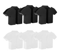 6 Pièces Support Mural pour Téléphone, PP Auto-adhésif, Câble | Rangement pour Télécommandes, Bords Arrondis, Format Compact, pour Chambre et Entrée, Fixation Multi-surfaces