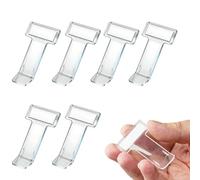 6 Pièces Supports de Tickets de Voiture Transparent, Clip pour Ticket de Stationnement, Clip-Billets de Voiture, Support de Pare-Brise pour Permis Stationnement, Porte Document Autocollant Accessoires