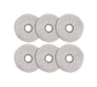 (6 Pièces) T30S Mop Pads Pour ECOVACS DEEBOT T30S / T30S Combo / T30 Pro Omni / T30 Pro Max/ T30C Omni/ x5 Pro Omni / x2 Omni / x2 Pro / T20 Omni / x1 Omni / x1 Pro Omni / x1 Plus / T10 Omni