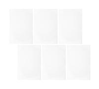 6 Pièces Tapis de Broderie au Point de Croix en Plastique 30x20 CM | Maille Blanche à Grille Précise, pour Broderie et Tissage, Usage Maison ou Atelier, Découpe Facile