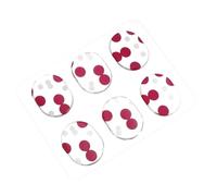 6 Pièces Tapis de Silence Rouge Auto-adhésif en Silicone | Contrôle du Son, Repositionnable, pour Percussion et Grosse Caisse, Points Texturés, Studio