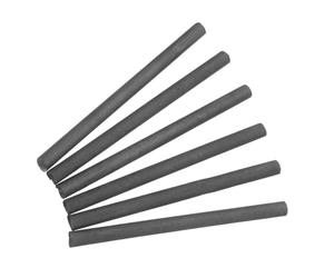 6 Pièces Tige de Graphite Conductrice, Atelier et Recherche | Graphite, Stabilité Thermique, Usage Composés et Réactifs Chimiques, pour Métallurgistes et Joailliers