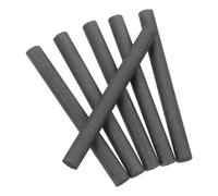6 Pièces Tiges de Graphite, Outil de Fusion, Prise Ergonomique | Surface Lisse, Usage en Métallurgie et Bijouterie, pour Professionnels et Artisans, Lot Suffisant