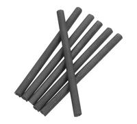 6 Pièces Tiges de Graphite pour Mélanger, Résistantes à Chaleur | Graphite Professionnel, Conduction Fiable sans Contamination, Usage Métallurgie et Réactifs Chimiques