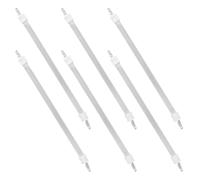 6 Pièces Tube de Quartz Chauffant de Remplacement | Installation Facile, Compatibilité, Chauffage Sûr et Homogène, Résistance aux Hautes Températures, Usage Intérieur