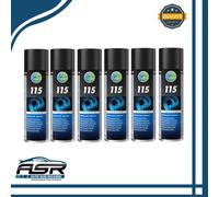 6 Pièces TUNAP 115 Nettoyant Freins Universel Entretien Disques Freins Spray