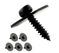 6 pièces vis à tôle Undercar Shield Clip écrous moteur tôle sous couvercle vis 0019906036 for be-nz W203 W204 W207 pièces de rechange